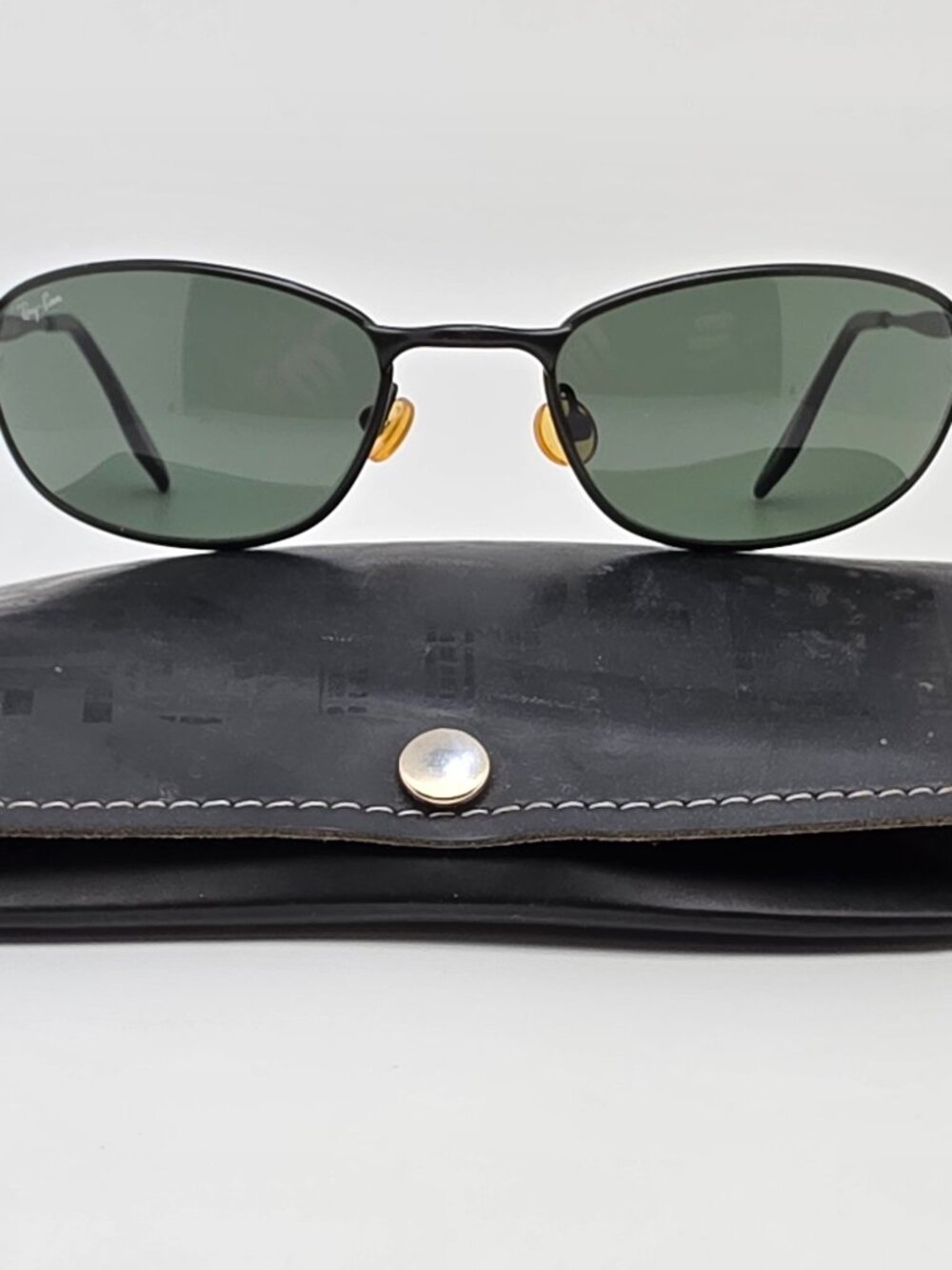 Ray-Ban B&L Highstreet W2963 Black Frame G-15 Glass Lens Sunglasses w/ Case 54mm